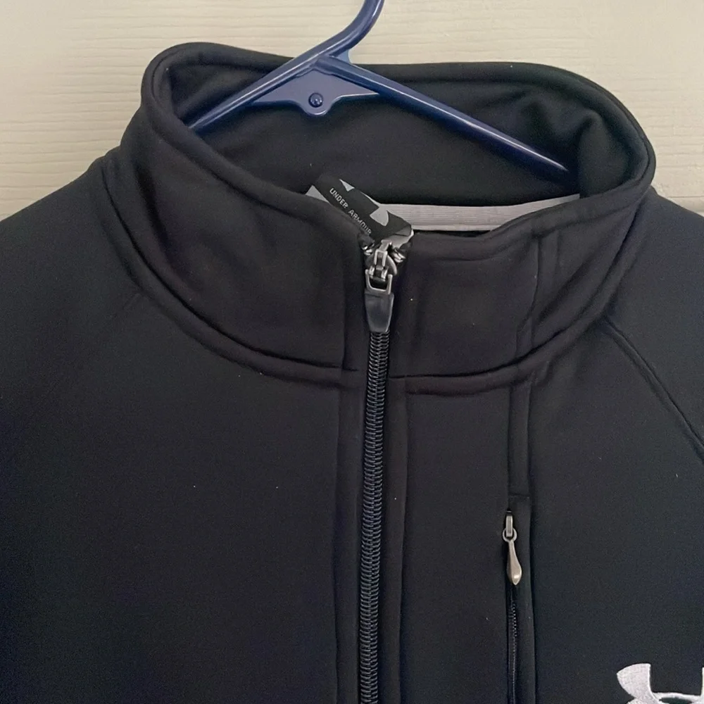 Men’s Black Under Armour Zip Up